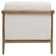 preview thumbnail 5 of 4, Buckley Polyester Velvet Upholstered Occasional Chair, Cream