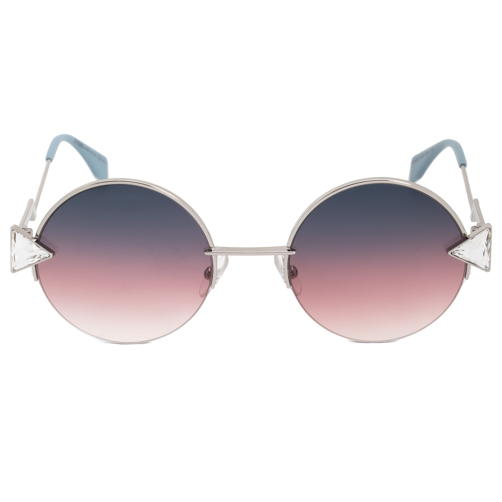 fendi round frame sunglasses