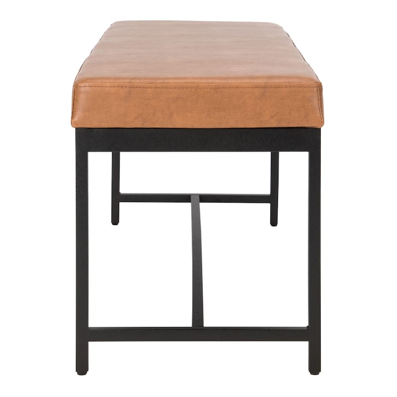 SAFAVIEH Parthenia Bench - 47.3" x 16" x 19.5" - 47Wx16Dx20H