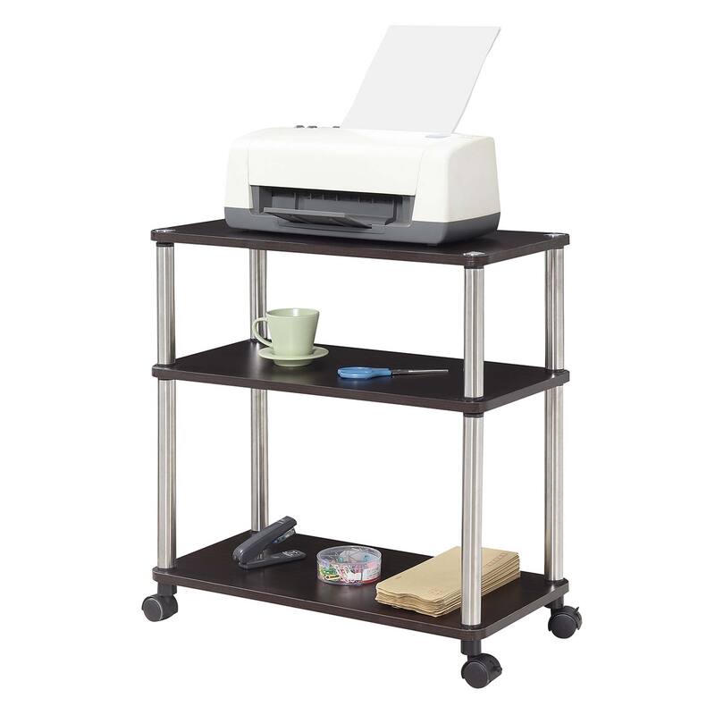 Convenience Concepts Designs2Go 3 Tier Office Caddy with Wheels