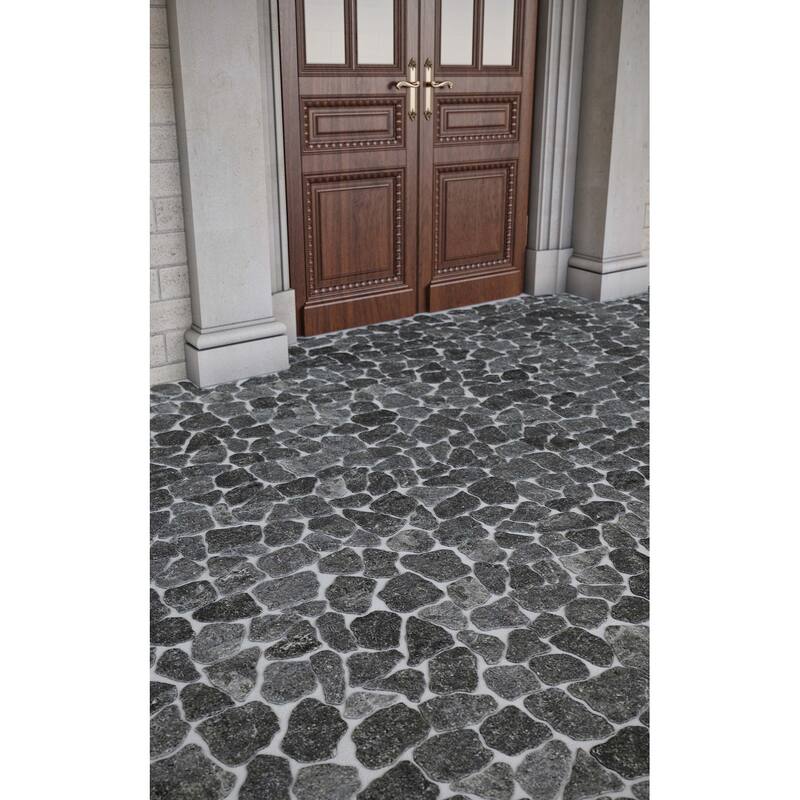 Cruz Bay Studio MKT3023 Full Eclectic - 18" x 18" Pebble and Rock