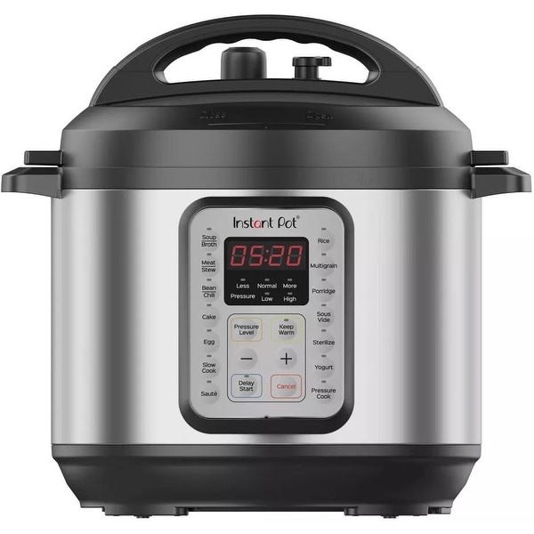 Instant Pot 6 Quart 9-in-1 Pressure Cooker - Refurbished - Bed