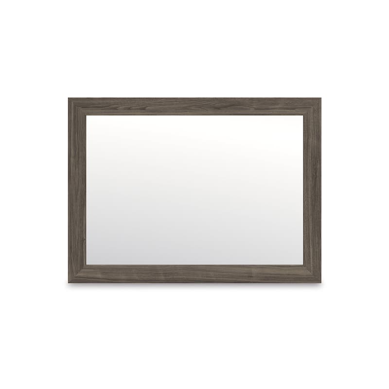 Signature Design by Ashley Nendalane Dark Brown Bedroom Mirror - 42" W x 1" D x 31" H