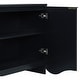 preview thumbnail 30 of 44, Hidden Shoe Cabinet Multi-Function Shoe Cabinet Vintage Shoe Cabinet with Adjustable Shelving and 4 Doors for Living Room