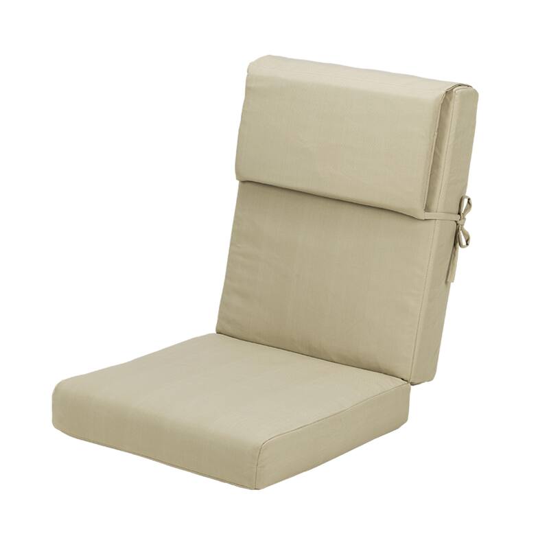 Aoodor 4.1" Outdoor Seat / Back Cushion - Khaki
