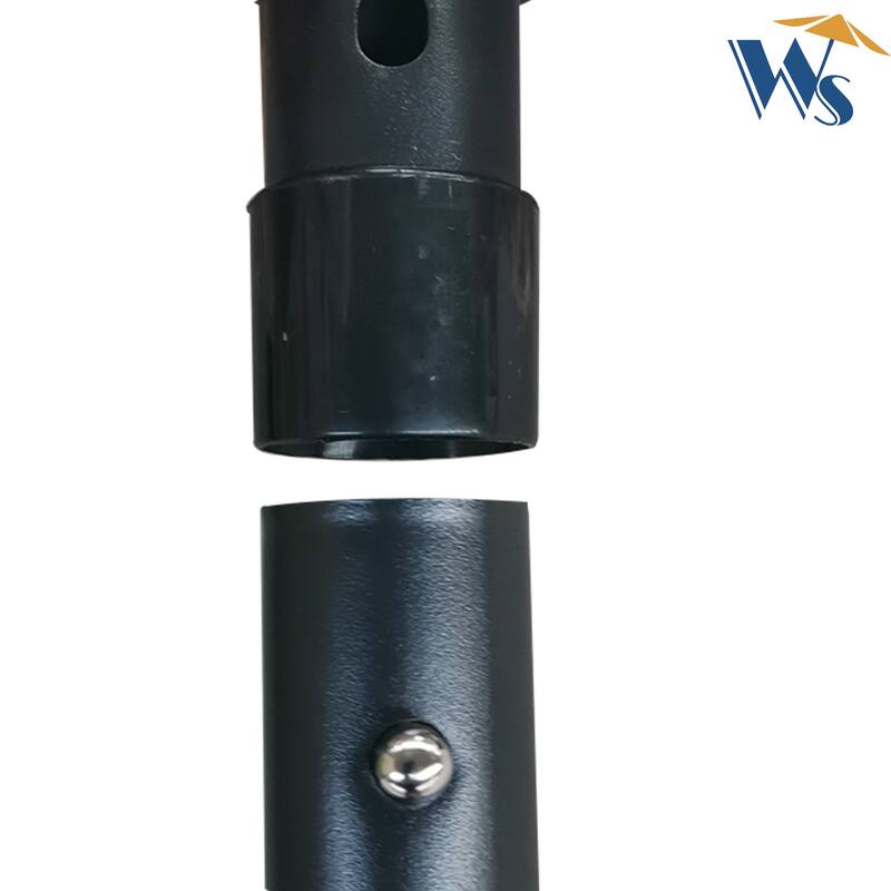 10ft x 6.5ft Rectangular Solar LED Outdoor Umbrella with Crank and Tilt for Garden, Backyard, Pool