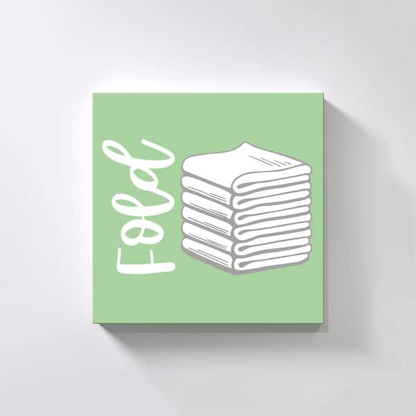 slide 2 of 4, "Fold" by Daniela Santiago Print on Canvas