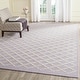 preview thumbnail 9 of 167, SAFAVIEH Handmade Cambridge Prudie Modern Moroccan Wool Rug 6' x 9' - Lavender/Ivory