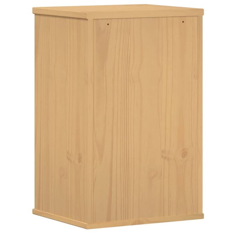 vidaXL Bathroom Cabinet Olden Brown 35 x 30 x 55 cm Solid Pine wood - 13.78 x 11.81 x 21.65 in