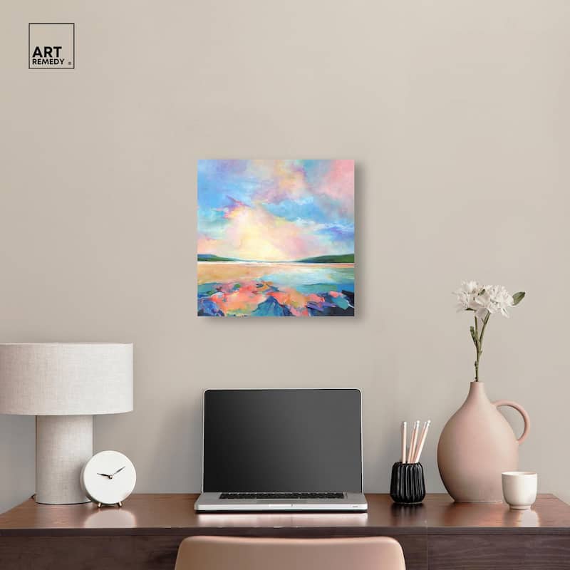 Island Fiesta Canvas by Art Remedy, Gallery Wrapped