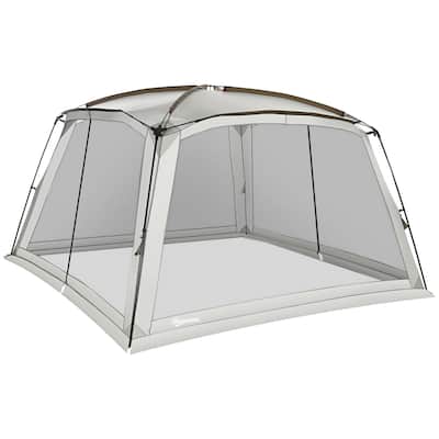 12' x 12' Screen House Room, UV50+ Screen Tent with 2 Doors and Carry Bag, Easy Setup, for Patios Outdoor Camping Activities