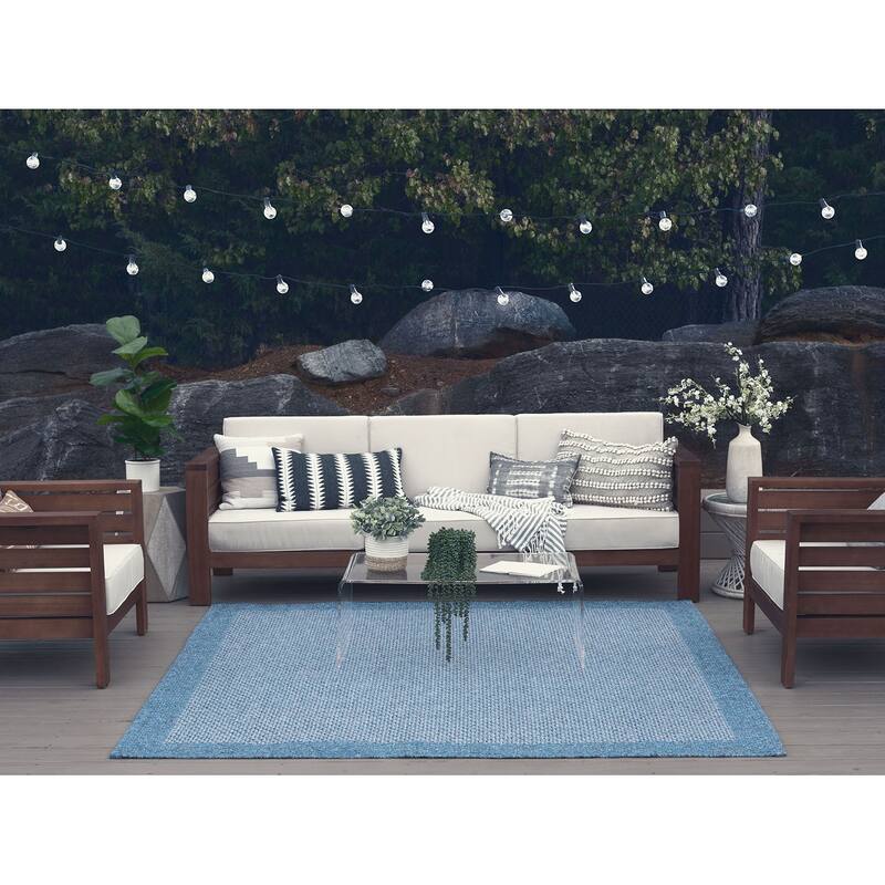 Seros Modern & Contemporary Nautical Indoor/Outdoor Area Rug