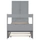 preview thumbnail 19 of 19, Nestfair Twin Size Platform Bed with Storage Headboard and Footboard, Pull Out Shelves and Twin Size Trundle