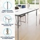 preview thumbnail 40 of 58, Commercial Adjustable Height Rectangular Activity Table-Standard Legs