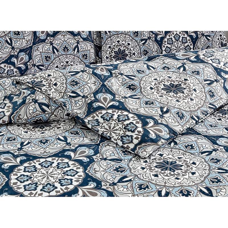 Bibb 1800 Series 3 pc Duvet Cover Set