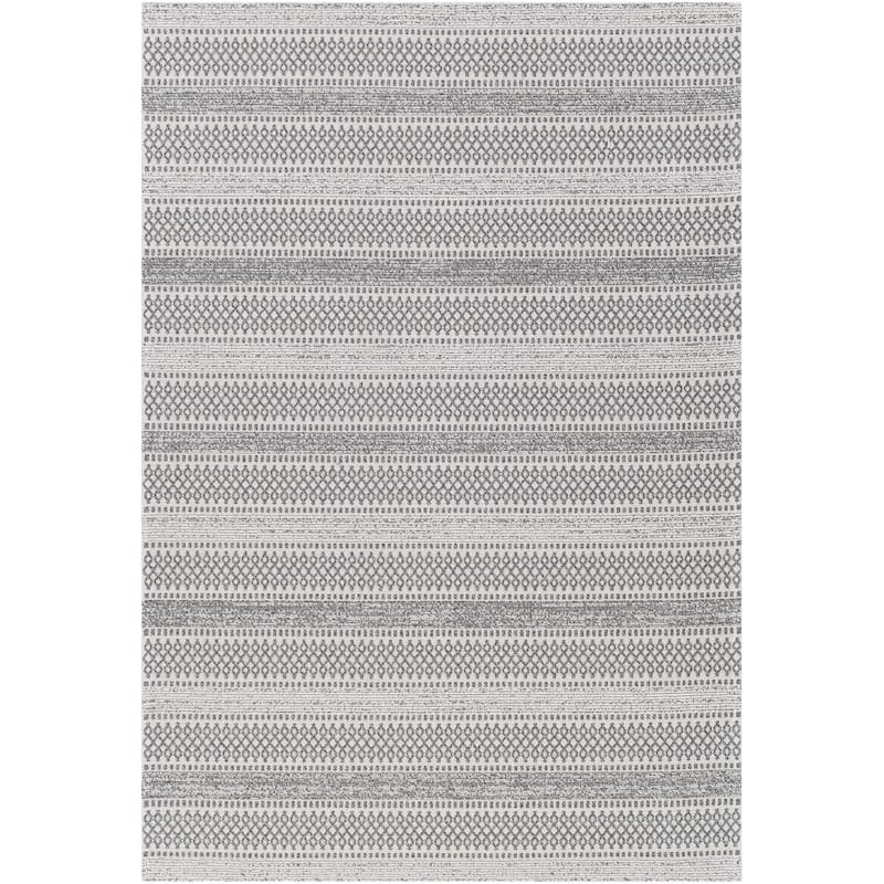 Livabliss La Casa Moroccan Stripe Cotton Area Rug