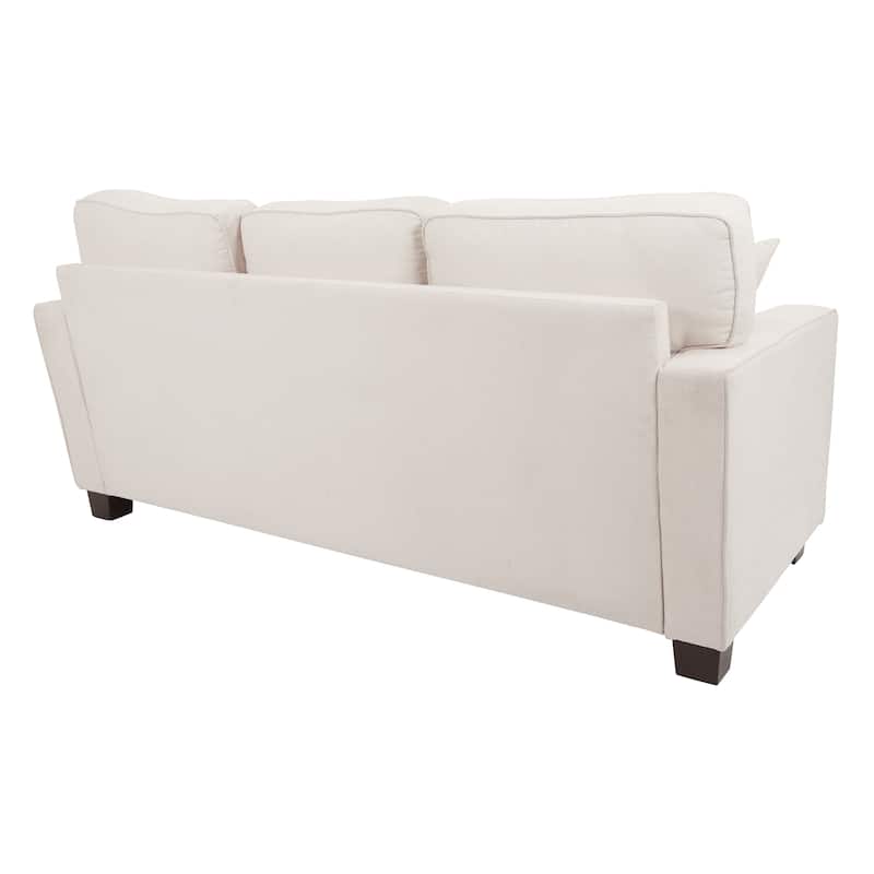 Copper Grove Slavutych Ivory Upholstered Sectional Sofa