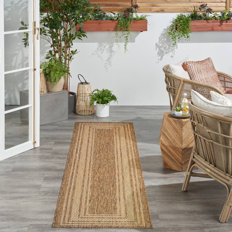 Nourison Horizon Indoor/Outdoor Geometric Area Rug