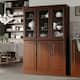 Option Mocha - Clear Glass-Solid