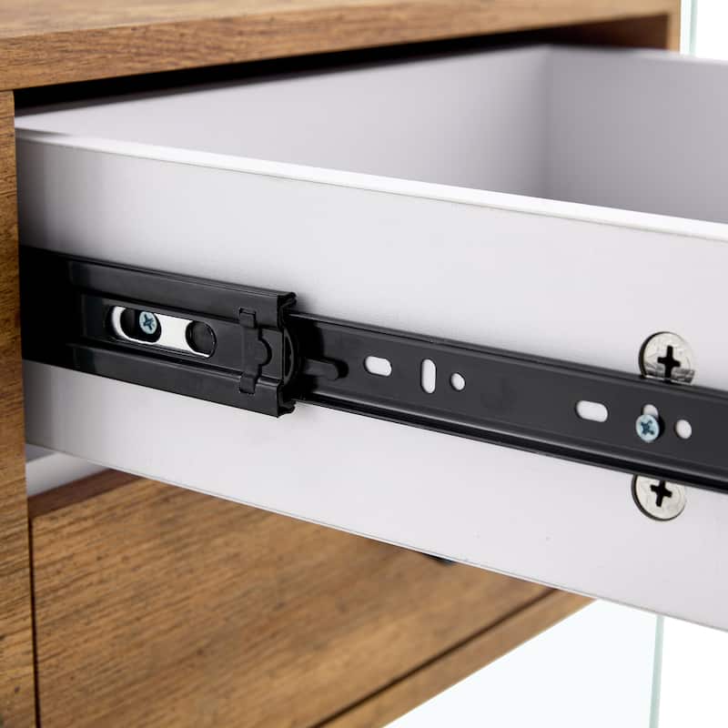 Double-Drawer Bedside Table