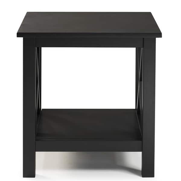 Ripplewood Farmhouse XBase Side End Table On Sale Bed Bath & Beyond 30105580