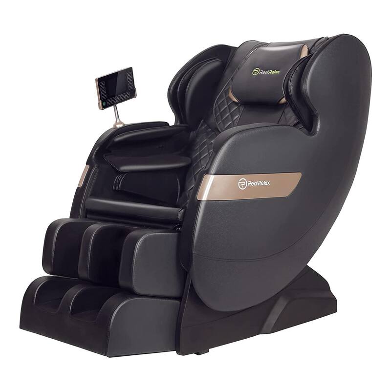 Ukuowu Favor-03 Plus ADV heated Full Body Massage Chair with LCD Screen,Dual-core S Track,APP Control, Zero Gravity Shiatsu - Black