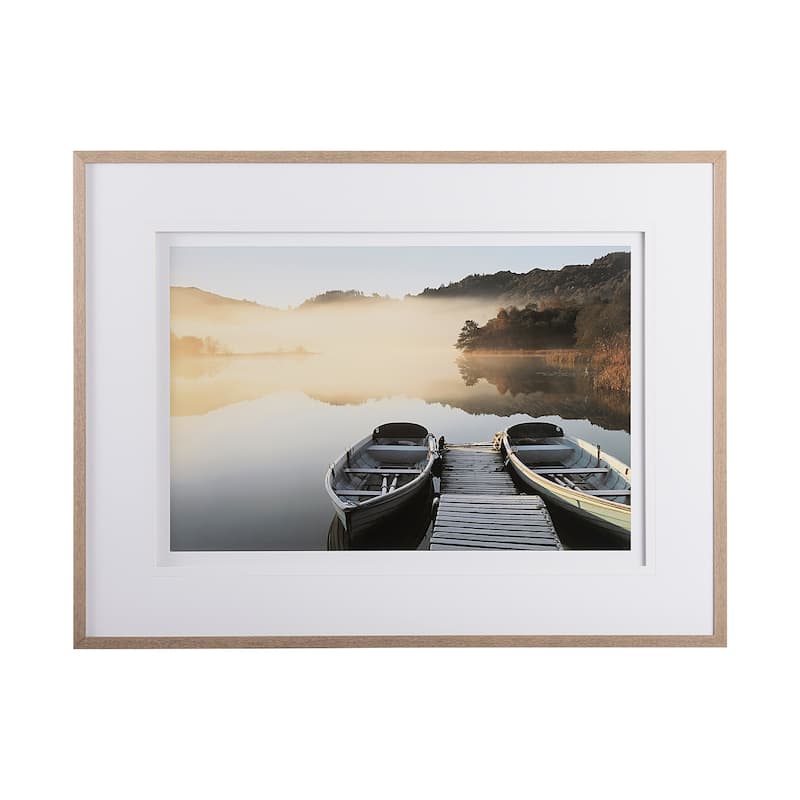 Tranquil Haze Framed Art Print