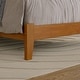 preview thumbnail 11 of 66, Nantucket Twin XL Foundation Bed in Light Toffee