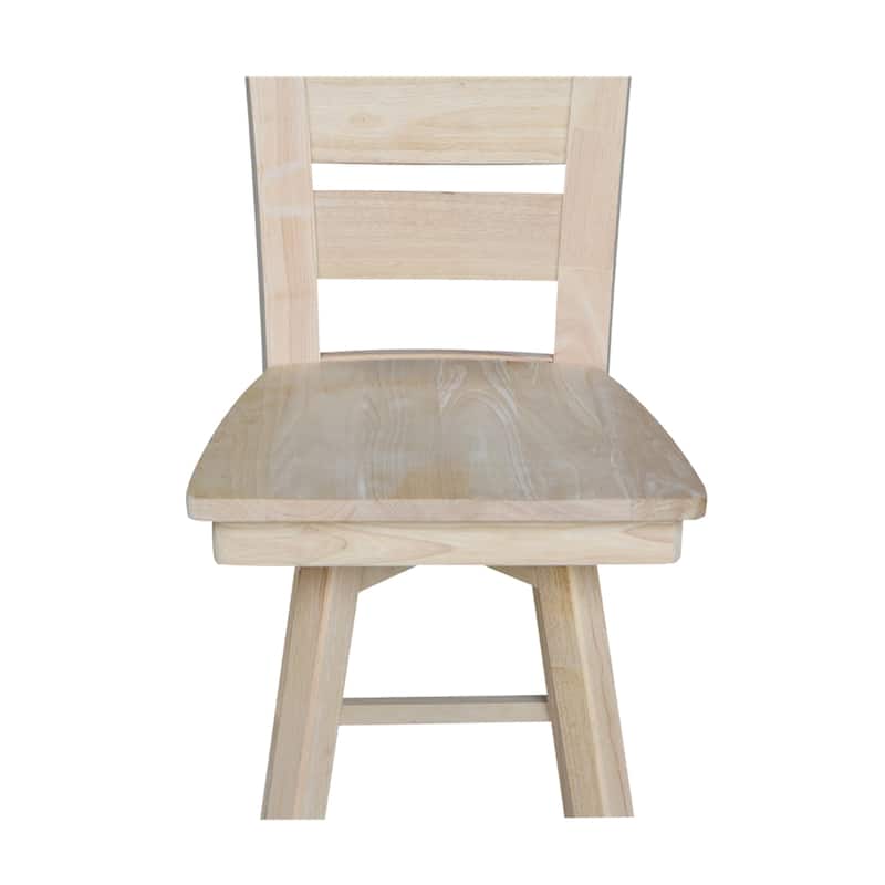 Tuscany Solid Wood Swivel Stool