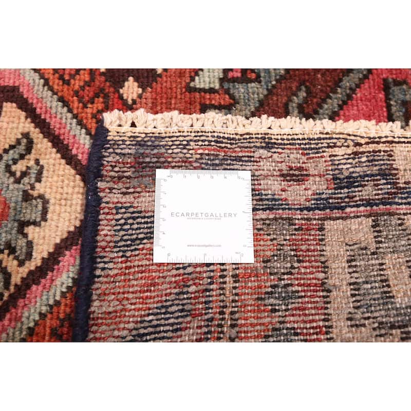 ECARPETGALLERY Hand-knotted Konya Anatolian Dark Copper Wool Rug - 3'7 x 9'3