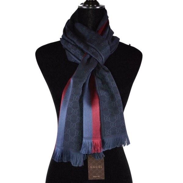 gucci stripe scarf