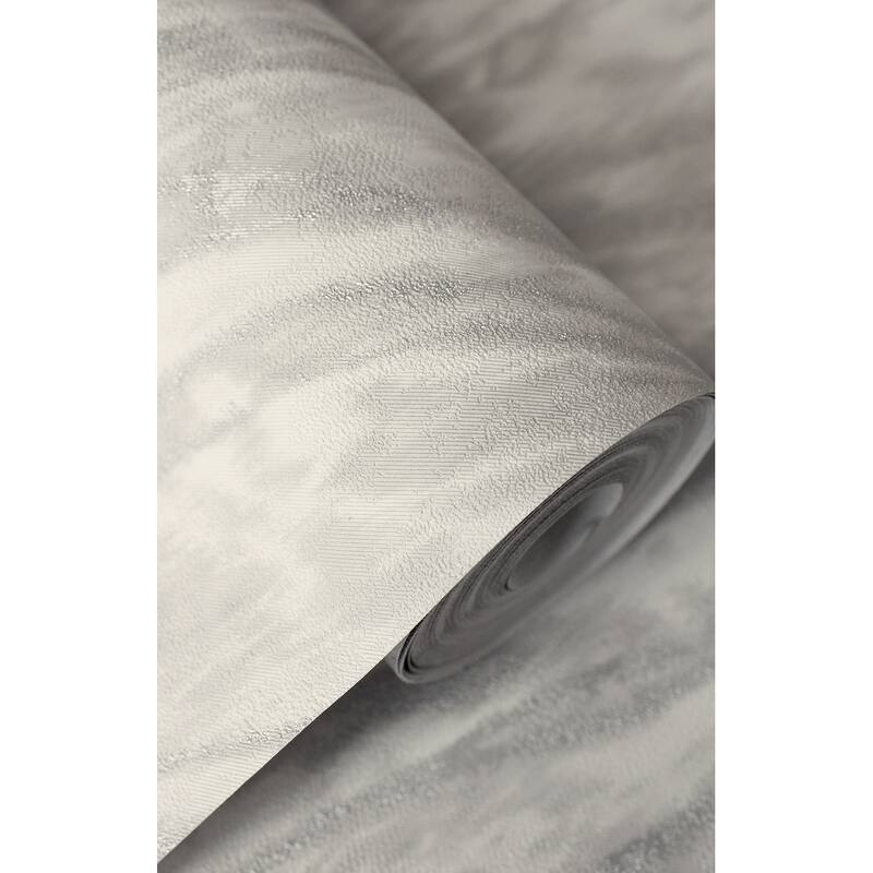 Fine Decor Arran Grey Swirling Stripe Wallpaper