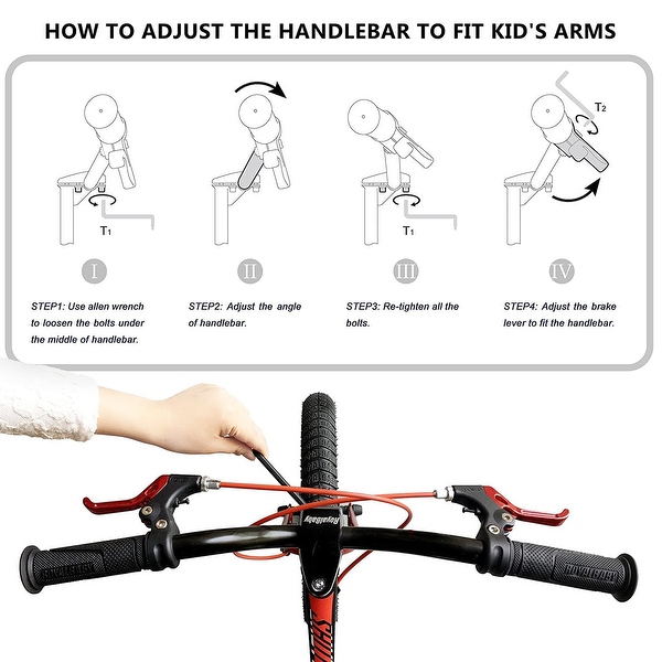 RoyalBaby 18 Inch Magnesium Space Shuttle Kids Bike