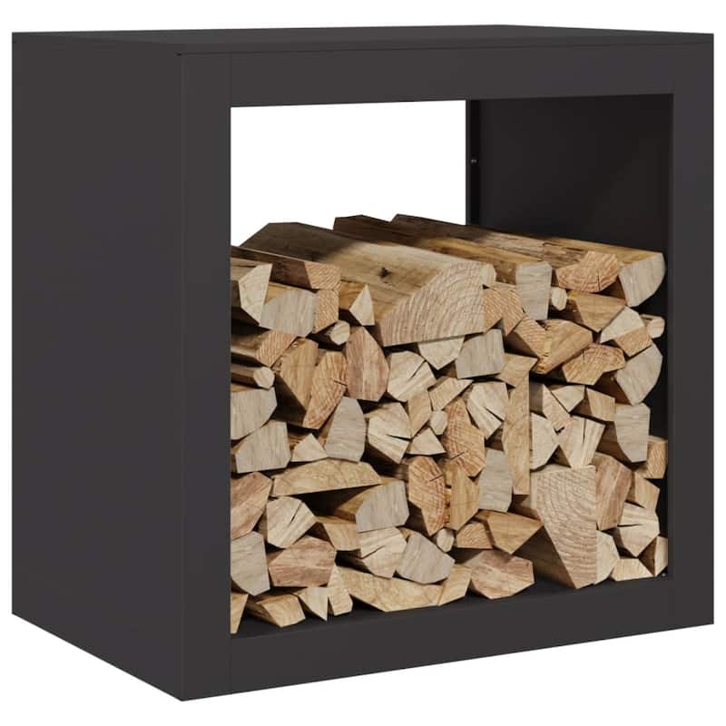 vidaXL Firewood Rack Steel