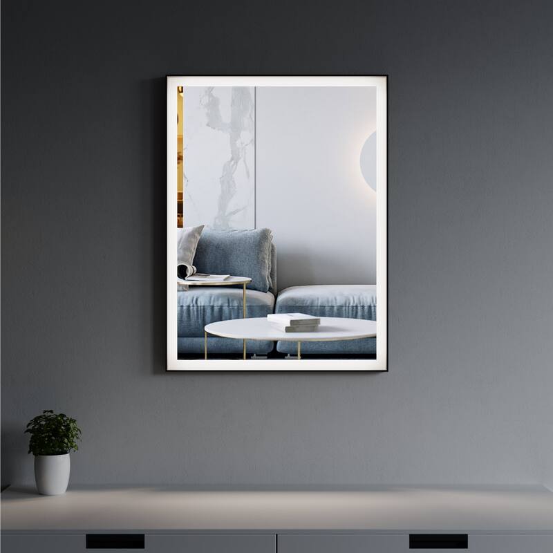 Faulkner LED Mirror - Rectangle 32" High