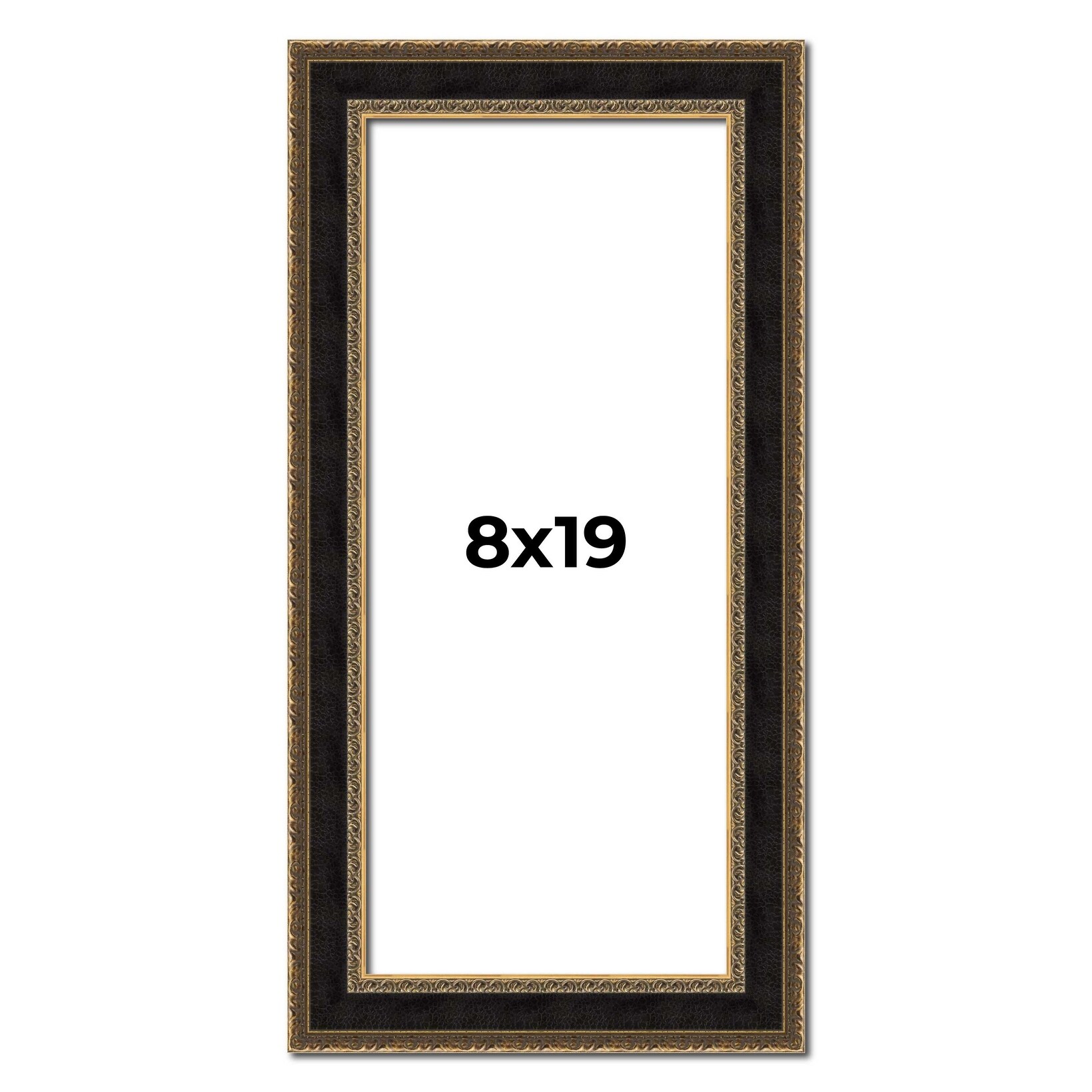 8x19 Frame Gold Antique Vintage Sold Wood Picture Frame | 1.75 Inch