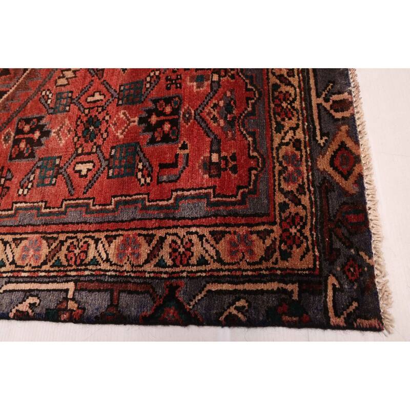 ECARPETGALLERY Hand-knotted Andelz Red Wool Rug - 3'8 x 6'9