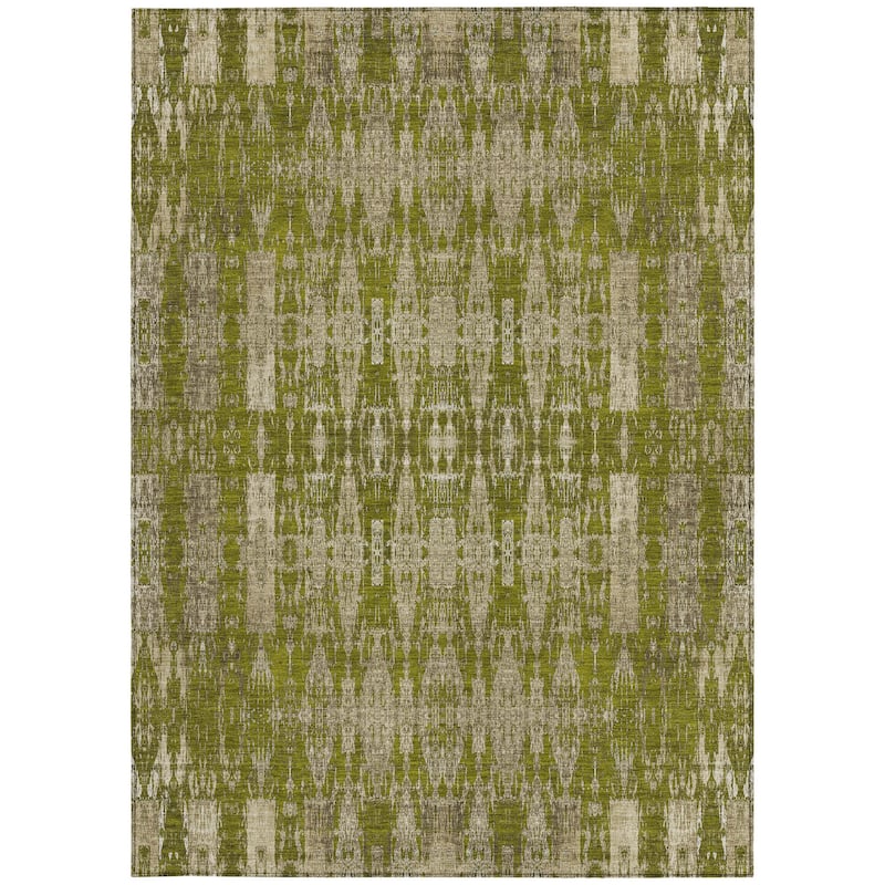 HomeRoots Moroccan Transitional Rectangle Outdoor Rug