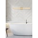 preview thumbnail 1 of 1, Elias LED Wall Sconce Satin Gold - 36"