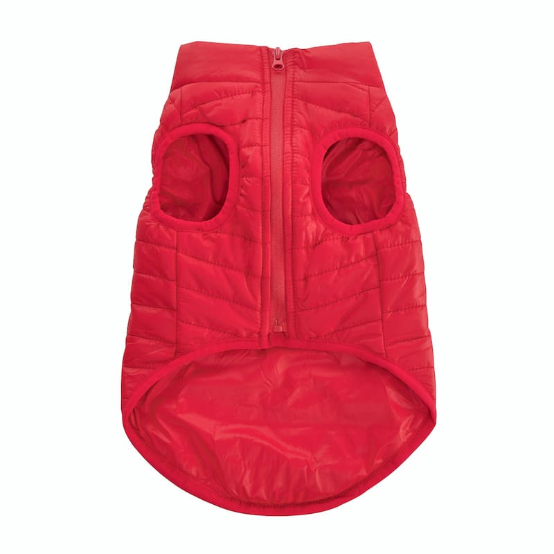 Monty Puffer Jacket In Red / Size :Medium - Medium