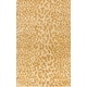 preview thumbnail 9 of 26, Hand-tufted Jungle Animal Print Wool Area Rug - 7' 6" x 9' 6"