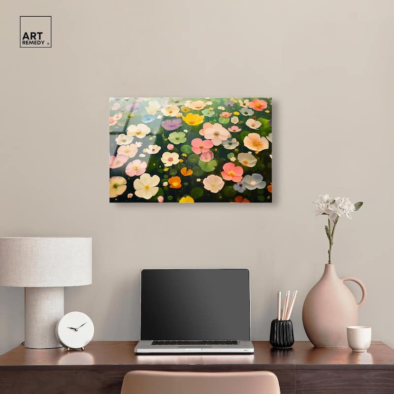 Meadow of Dreams Acrylic by Art Remedy, Ready to Hang