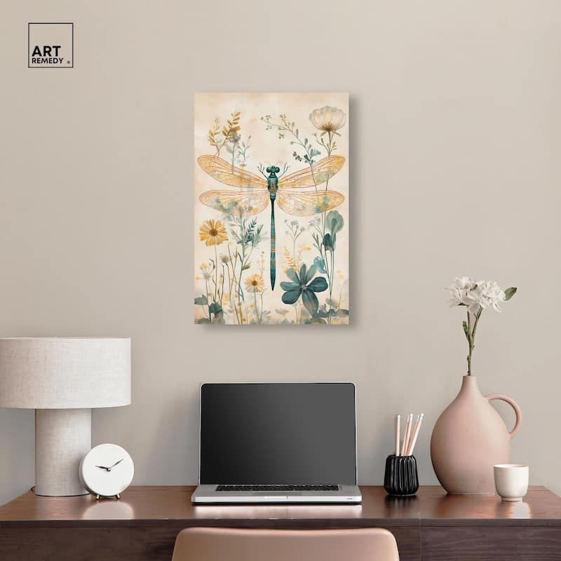 Flight of Fancy Canvas by Art Remedy, Gallery Wrapped