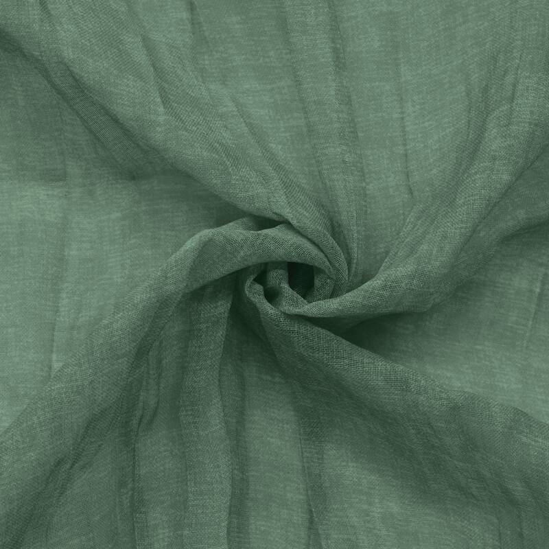 Paloma Sheer Dual Header Curtain Panel