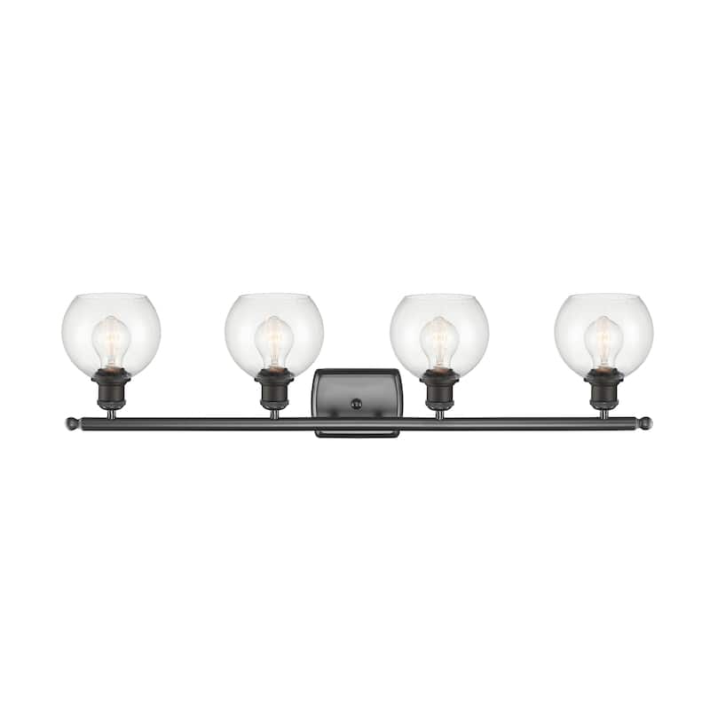 Innovations Lighting Athens - 4 Light 36" Bath Vanity Light - 6" Shade
