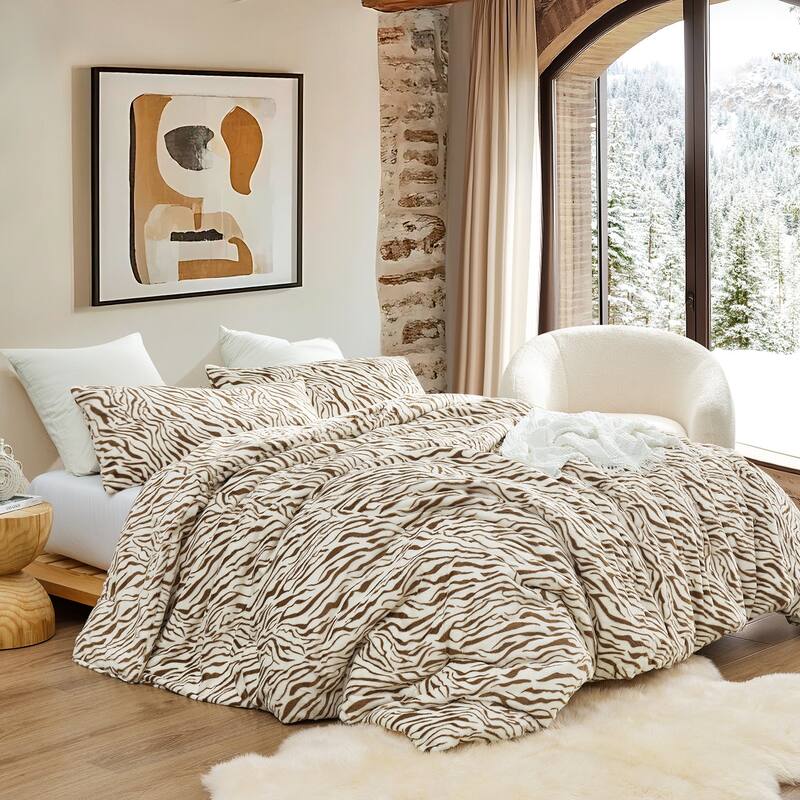 Serengeti - Coma Inducer® Comforter Set - Alaskan King - Giraffe