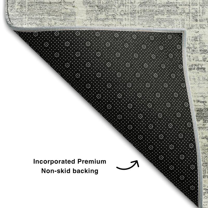 Premium Washable Super Soft Modern Solid Mayfield Rug