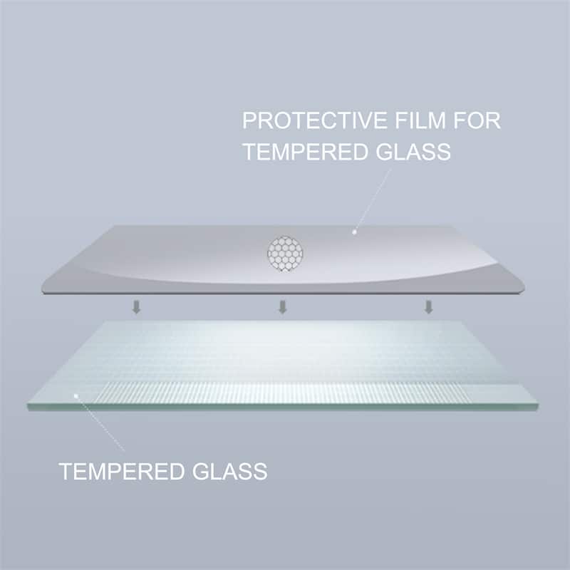 Bathroom Glass Shower Sliding Door with 5/16" Tempered Glass