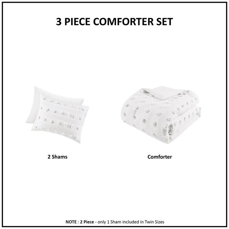 Clip Jacquard Comforter Set Bed Bath & Beyond 39905142