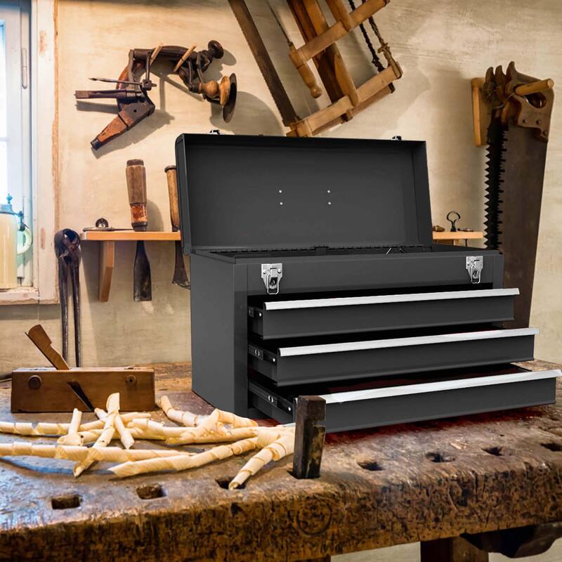 Costway Portable Tool Chest Box Storage Cabinet Garage Mechanic